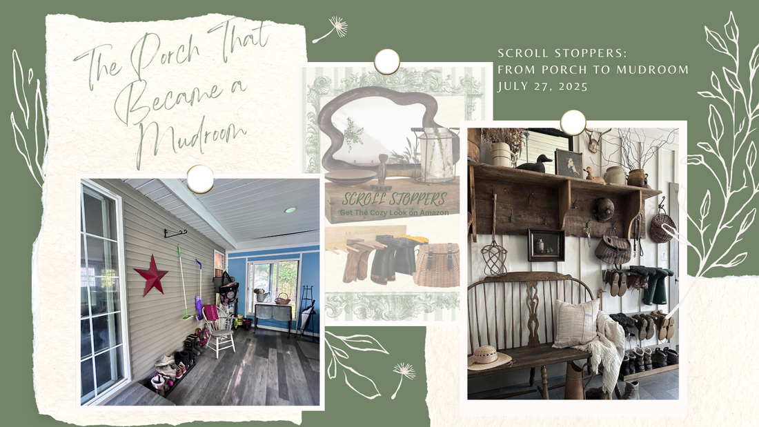 The Porch That Became a Mudroom
