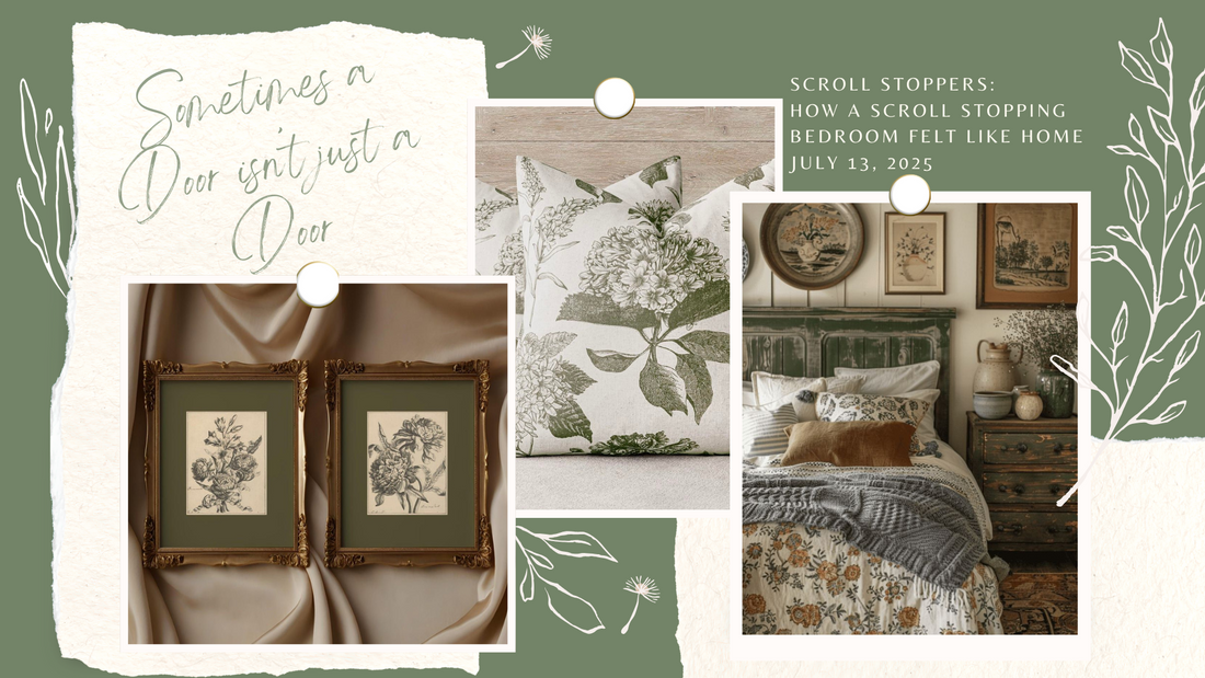 How a Scroll Stopping Bedroom Helped Me Bring Home a Piece of My Past