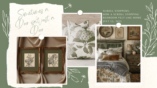 How a Scroll Stopping Bedroom Helped Me Bring Home a Piece of My Past