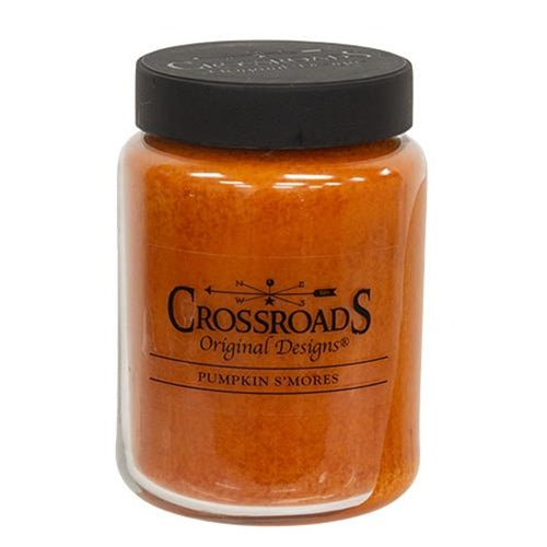 Pumpkin S'mores Jar Candle - 26 oz