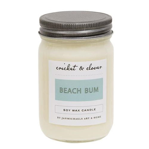 Soy Wax Mason Jar Candle — 12oz