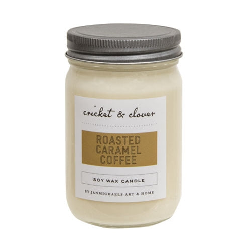 Soy Wax Mason Jar Candle — 12oz