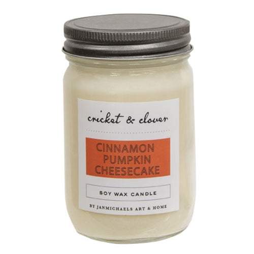Soy Wax Mason Jar Candle — 12oz