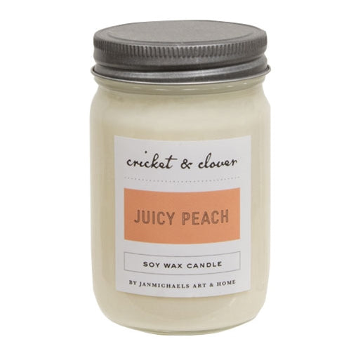 Soy Wax Mason Jar Candle — 12oz