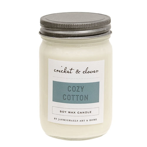 Soy Wax Mason Jar Candle — 12oz