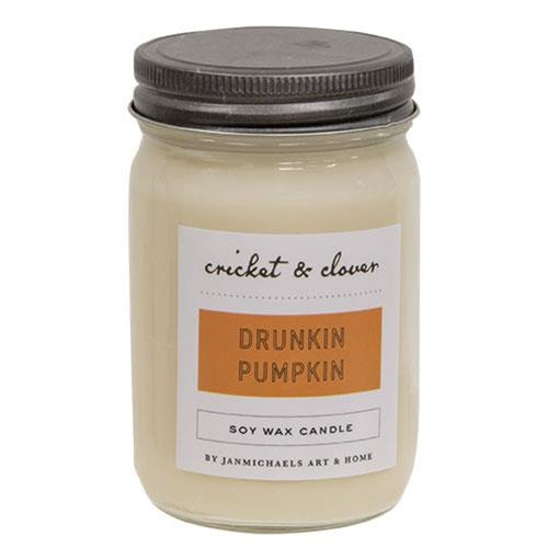 Soy Wax Mason Jar Candle — 12oz