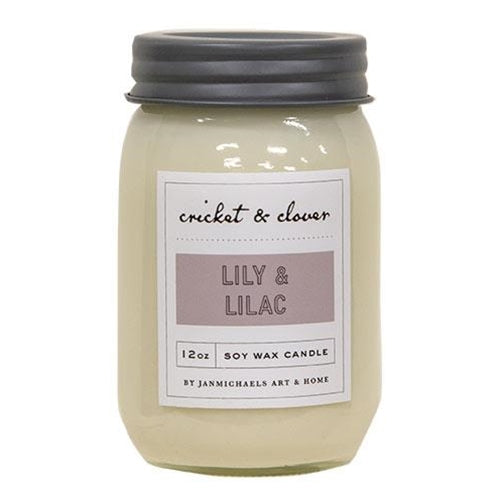 Soy Wax Mason Jar Candle — 12oz