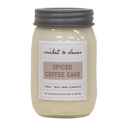 Soy Wax Mason Jar Candle — 12oz