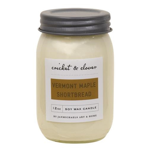 Soy Wax Mason Jar Candle — 12oz