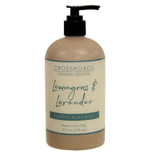 Lemongrass & Lavender Hand Soap, 16oz