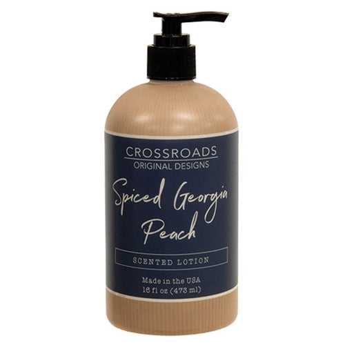 Spiced Georgia Peach Hand Lotion, 16oz