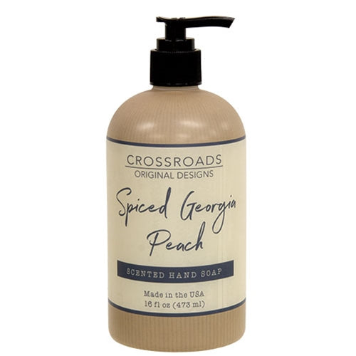 Spiced Georgia Peach Hand Soap, 16oz