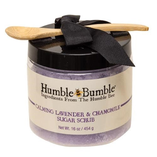 Humble Bumble Sugar Scrub with Wooden Spoon
