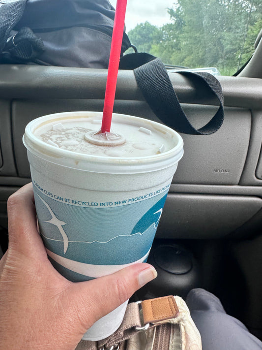 A treat for mama 🥤