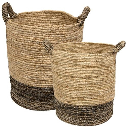 2/Set, Extra Large Corn Husk Baskets