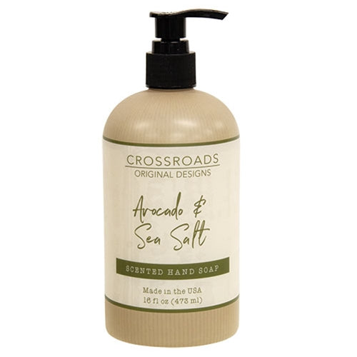 Avocado & Sea Salt Hand Soap, 16oz