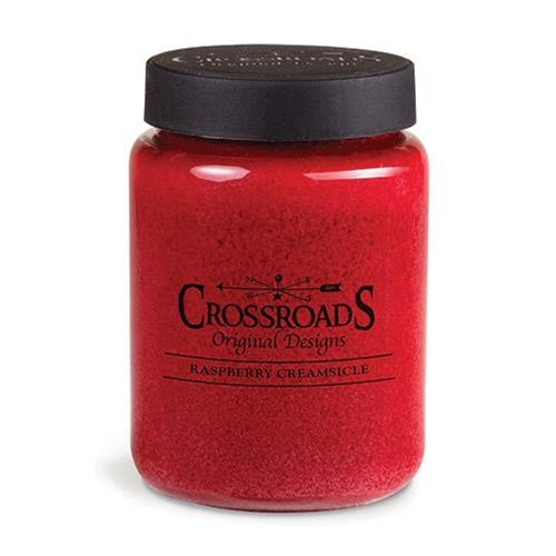 Raspberry Creamsicle Jar Candle - 26oz