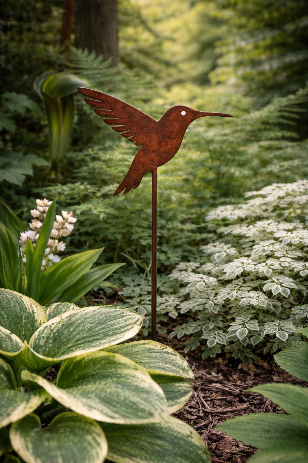 The Meadow Whisper Trio | Metal Garden Stakes