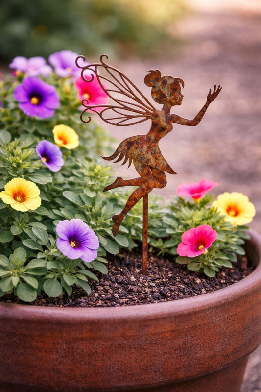 The Meadow Dance Trio – Fairy, Dragonfly & Mushroom Pick Set