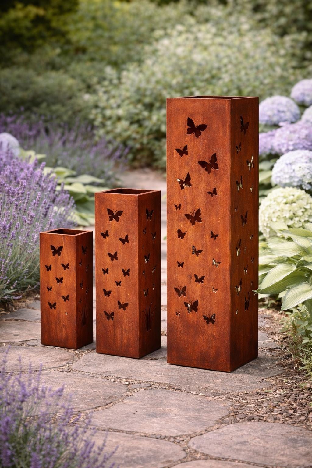 Extra Large Butterfly Garden Column – 24”