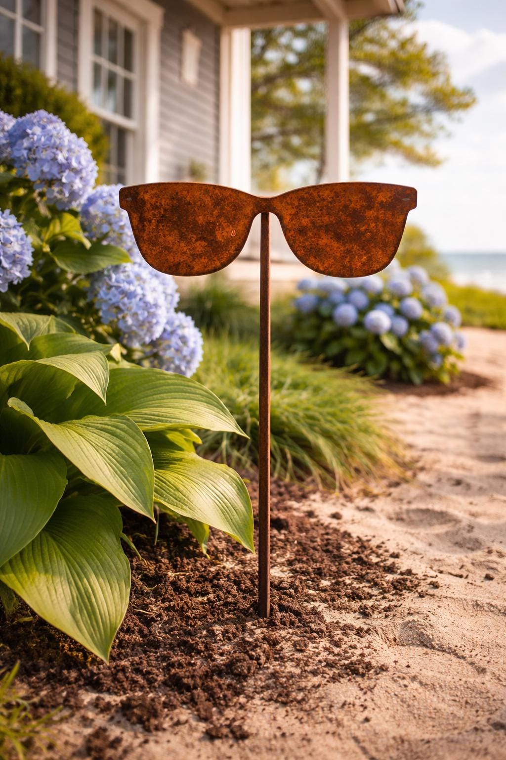 Sun & Sand Garden Stake Trio