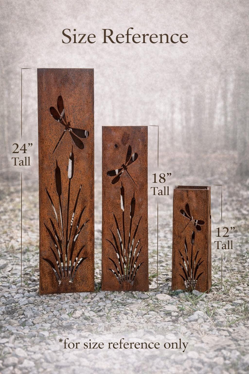 Wildflower Meadow Rising – 24” Garden Column