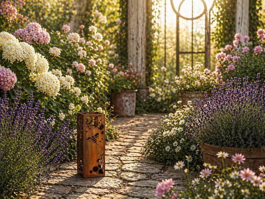 Little Honey Trail – 12” Bumblebee Garden Column