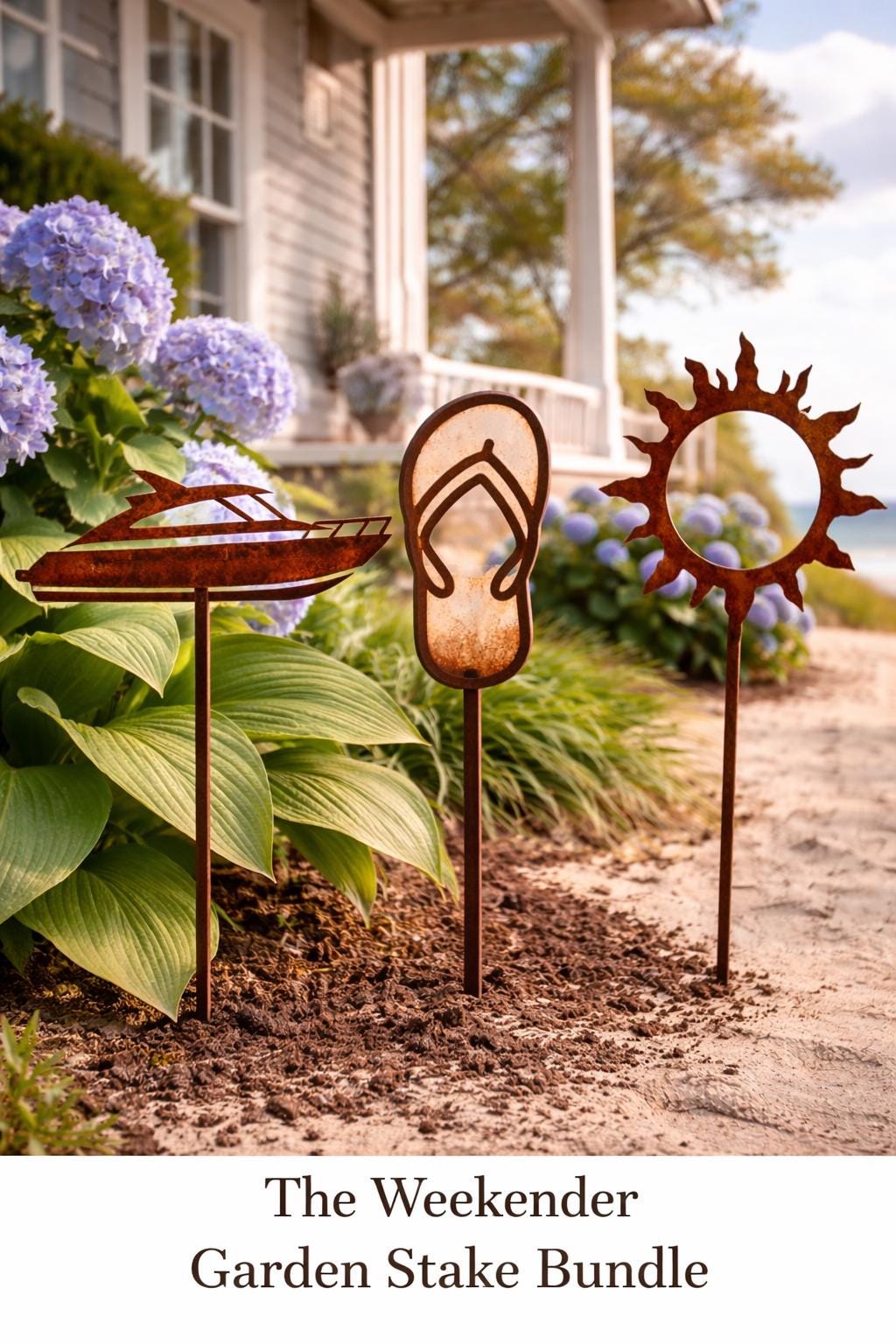 The Weekender Garden Stake Bundle