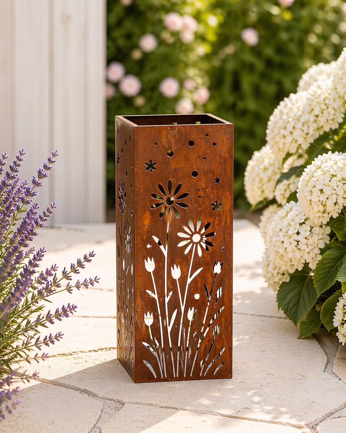 Meadow Beginnings Duo – 12” & 18” Wildflower Column Set
